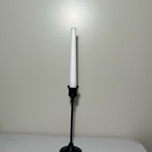 Elegant Black Candle Holder